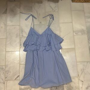 Zara Blue Mini Dress, Size Small